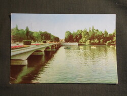 Postcard, Romania, Bucharest, King Carol I Park View, Detail, 1962-