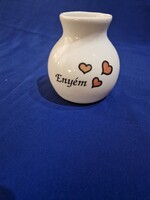 WITEG KÖPORC szívecskés enyém felirattal