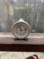 Vintage Ruhla Wind-up German Cream Alarm Clock