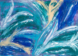 Is Winter coming?  50cmx70cm abstract vászonkép