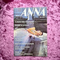 Anna magazin - 1991/12. - 4 db képeslappal - Sajdik, Hegedűs, Balázs-Piri, Lehoczki