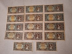 Százezer Pengő 14db 1945