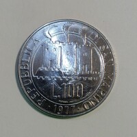 San Marino - 100 lire - 1977 coin