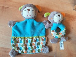 Szundikendő játékokkal 458. (Babydream - kutyás)  - Nappy with tos 458. (Babydream)