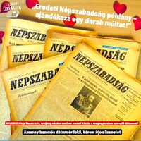 1975 augusztus 27  /  Népszabadság  /  ajándékozz egy darab múltat! Ssz.:  12205