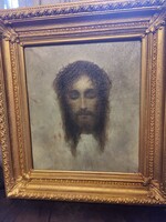 Gabriel v Max: "Veronika lepel", olajfestmény, vásznon