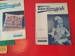 Tündérujjak MAGYAR kézimunka újsàgok 4db egyben