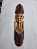 Afrikai fa faragott maszk