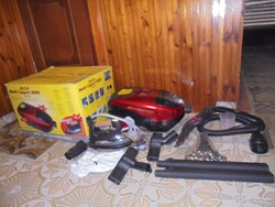 Beck Vapori Systems porszívó, gőztisztító, gőzölős vasaló + egyéb tartozékok