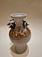 Iparművész által készített kerámia "SZL" jelzéssel