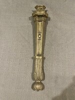 ANTIK NAGYMÉRETŰ BRONZ BÚTORVERET !!!!  32X6,5 cm!