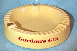 Eredeti Angol vintage Gordon's Gin porcelán kocsmai hamutartó az 1960/70-es évekből Ø 20.5cm