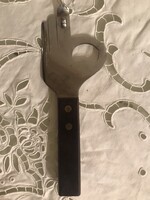 SÖRNYITÓ - KONZERVNYITÓ - SZELETELŐ - EGYBEN - 20 x 7 cm - NÉMET - VASTAG - FÉM - HIBÁTLAN