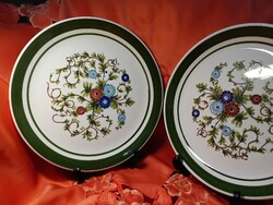 Olasz porcelán nagy kerek kínáló tál,  asztalközép