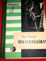 1956. Kéri Dániel: Negatíveljárás book as shown in pictures TECHNICAL