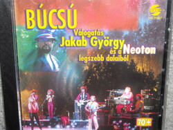 NEOTON BÚCSÚ Válogatás Jakab György és a Neoton legszebb dalaiból CD ÚJ gyári bontatlan