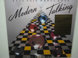 MODERN TALKING LET'S TALK ABOUT LOVE Vinyl LP ÚJ gyári bontatlan LIMITED EDITION BLUE COLOURED VINYL
