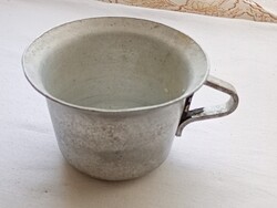 Bögre csésze alumínium borotválkozáshoz használt 0,5l retro borotva szappan