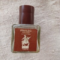 Privileg- Florena gyártmányú régi, borotválkozás utáni arcszeszes üveg- vintage, retro pipere termék