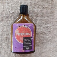 PITRALON régi arcszeszes üveg használati útmutatóval - vintage, retro pipere termék