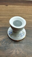 Hollóházi porcelán gyertyatartó