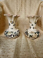 Schütz Cilli Extrém Ritka váza pár 1889 ből!