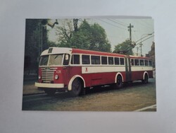 Az FVV (később BKV) 435 pályaszámú IK 60 T típusú trolibusza 1976. máj.- színes postatiszta képeslap
