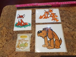 Retro mese matricák együtt levonó trafikárú vuk karak vahur mokép Fekete István Pannónia filmstudió