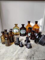 Barna patikai üvegek