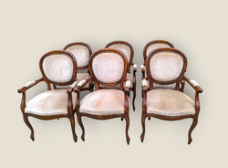 6 db neobarokk karosszék,fotel