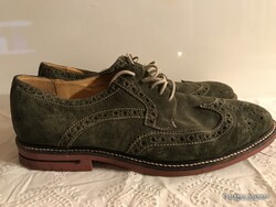 FÉRFI CIPŐ - ALEC KAMPINSKY - ALKUKÉPES - 42 méret - VELÚR - ÚJSZERŰ - HIBÁTLAN