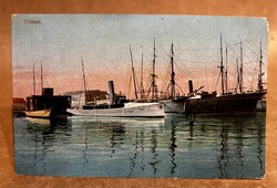 Trieste postcard, July 1, 1914, three days after the Sarajevo assassination