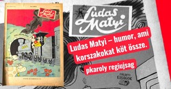 1974 szeptember 12  /  Ludas Matyi  /  múltidéző nevetés kézben. Ssz.:  30982