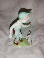 Aquincum fiú nyuszival    L