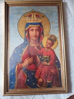 Szűz Mária vallásos fali kép
