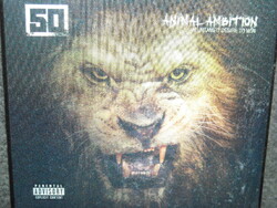 50CENT 50 CENT ANIMAL AMBITION cd+dvd CD ÚJ gyári bontatlan -HOLOGRAM BORÍTÓ-