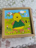 Retro fa kirakó kocka  eladó!