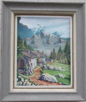 TÁJKÉP 3 DIMENZIÓS 5RÉTEGŰ 1952-ből