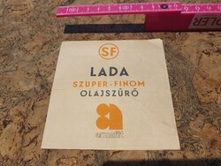 Retro armafilt lada szuperfinom olajszűrő leírása hihetetlen tulajdonságokkal zsiguli