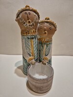 Kiss Roóz Ilona kerámia pár