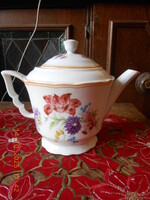 Zsolnay antik manófüles tea kiöntő