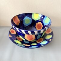 Vintage IKEA Asa Gray tervezésű hatalmas asztalközép/kínáló tál