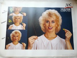 Videoton Computer retró plakát 70 x 100 cm
