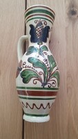 Korondi cserép bokály (boroskancsó)