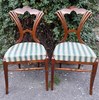 2 db antik biedermeier szék.