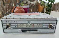 Philips Type N3X44T Car Radio, vintage 1964-65