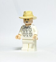 John Hammond EREDETI LEGO minifigura - Jurassic World 76960 Brachiosaurus felfedezés - 2023 - Új