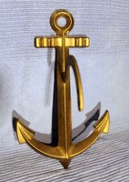 Réz horgony fali akasztó harang akasztó