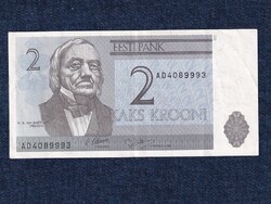 Észtország 2 korona bankjegy 1992