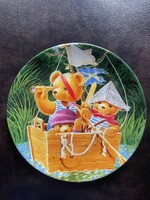 Teddy macis  gyűjtői tányérok